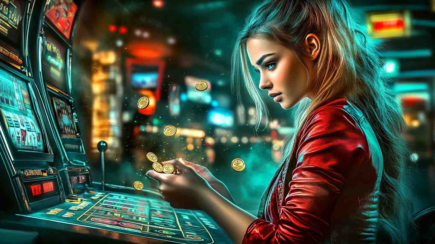 Casino KHELAO Neon Slot Room
                                